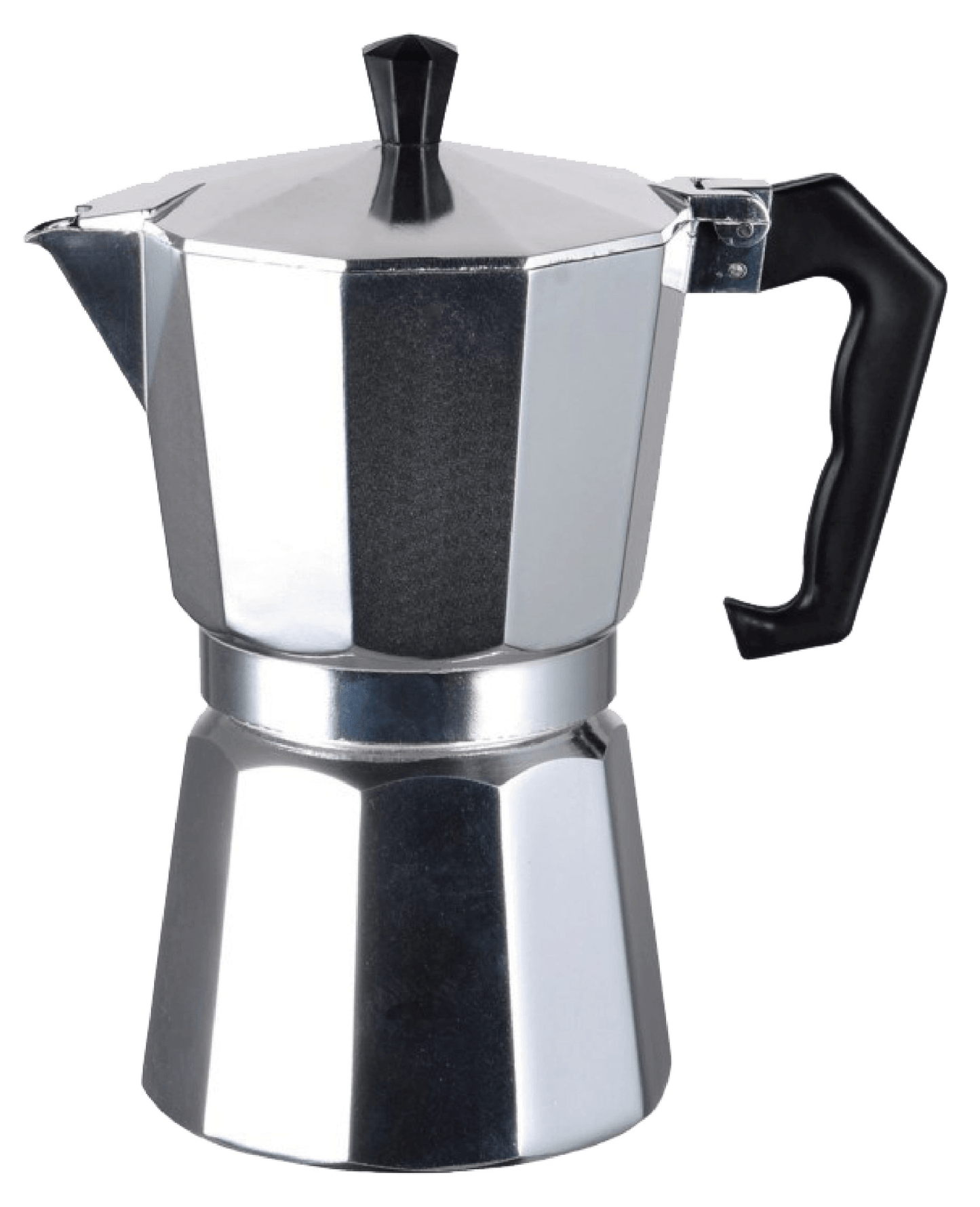 Classic Aluminum Espresso Maker: Stovetop Moka Pot - 4 Sizes! - Pantryjoy