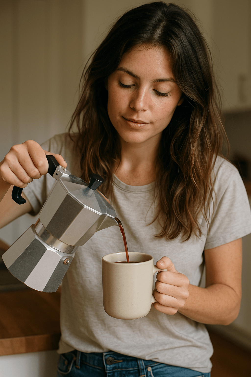 Classic Aluminum Espresso Maker: Stovetop Moka Pot - 4 Sizes! - Pantryjoy