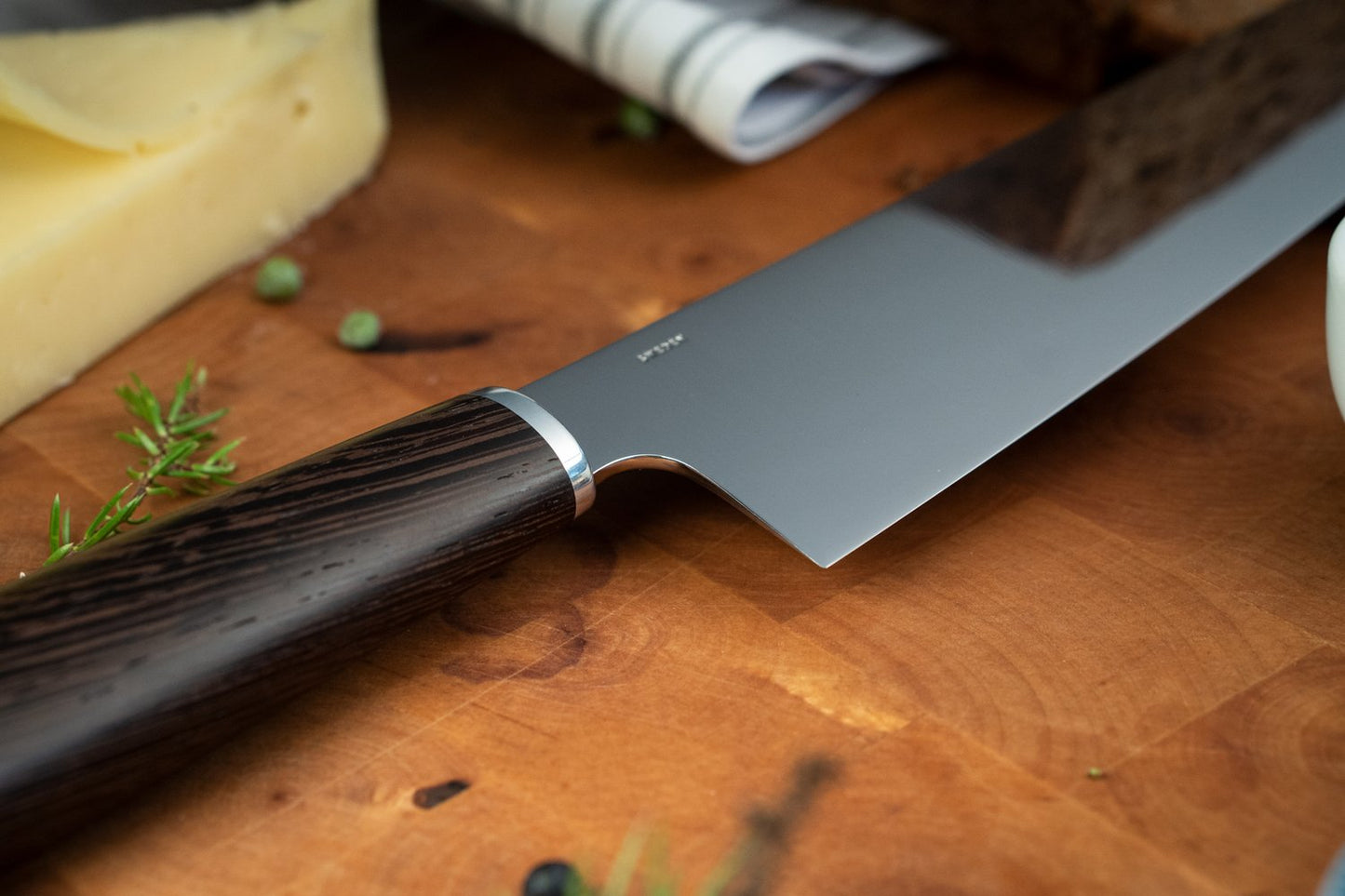 A&C 8-Inch Chef Knife — Wenge Handle