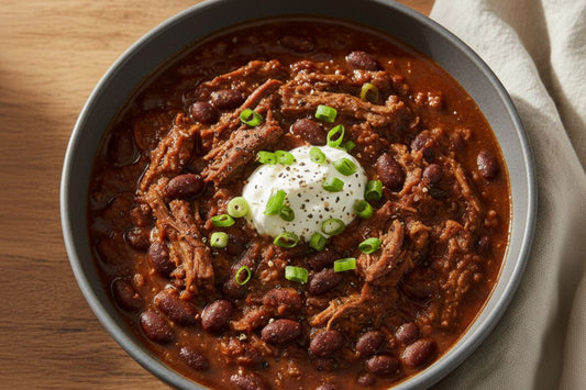 Coffee Rub Beef Chili