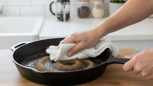 The Forgotten Art of Dry-Cleaning your Cast Iron Skillet