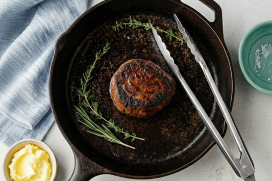 Why Cast Iron Makes Better Steak Than Stainless Steel