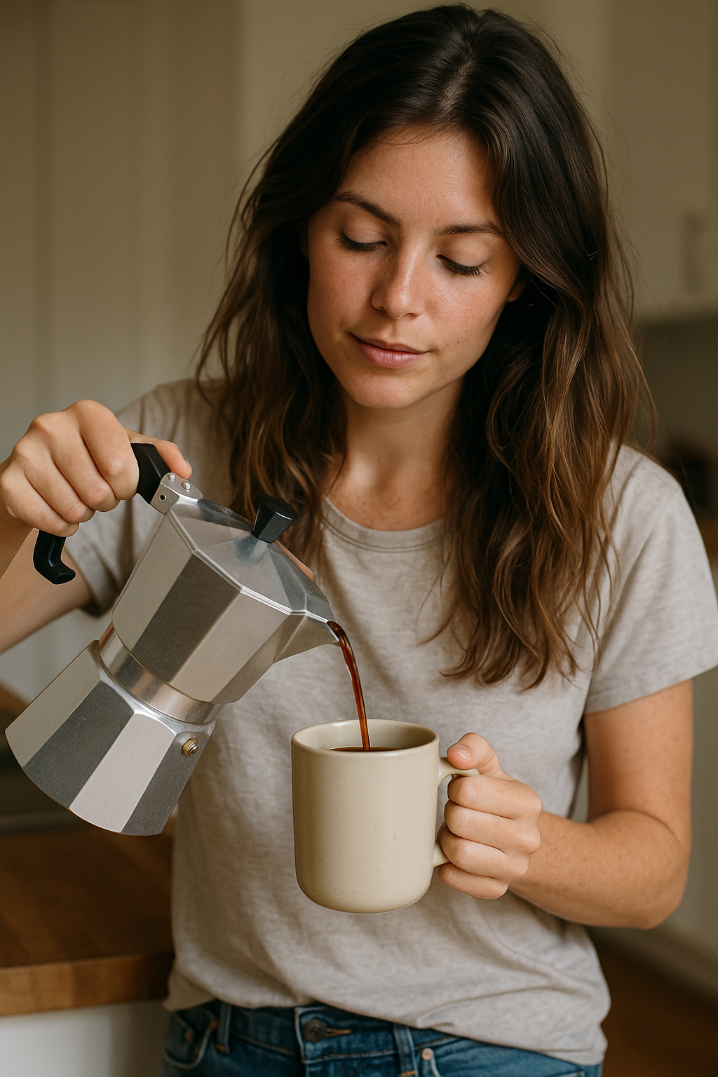 Classic Aluminum Espresso Maker: Stovetop Moka Pot- 4 Sizes!